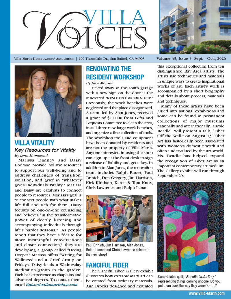 Villa Voices Newsletter