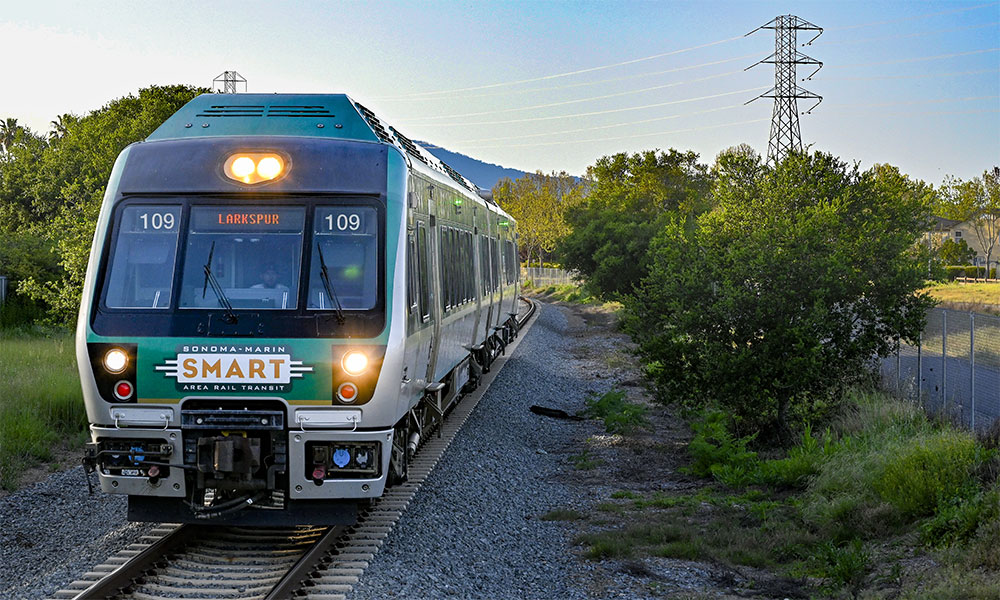 All Aboard The Smart Train Bound For Larkspur